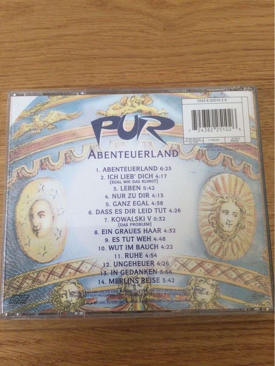 CDs: PUR  -  Abenteuerland – Gebraucht aus Sarnen von hhu59 1