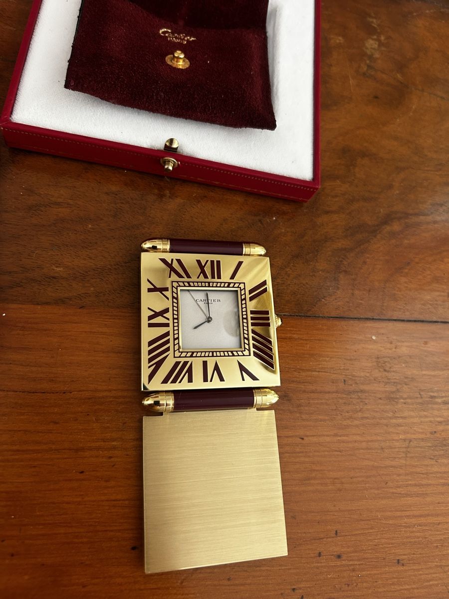 Cartier Wecker: Cartier Reisewecker – Gebraucht aus Büren SO von STEN02