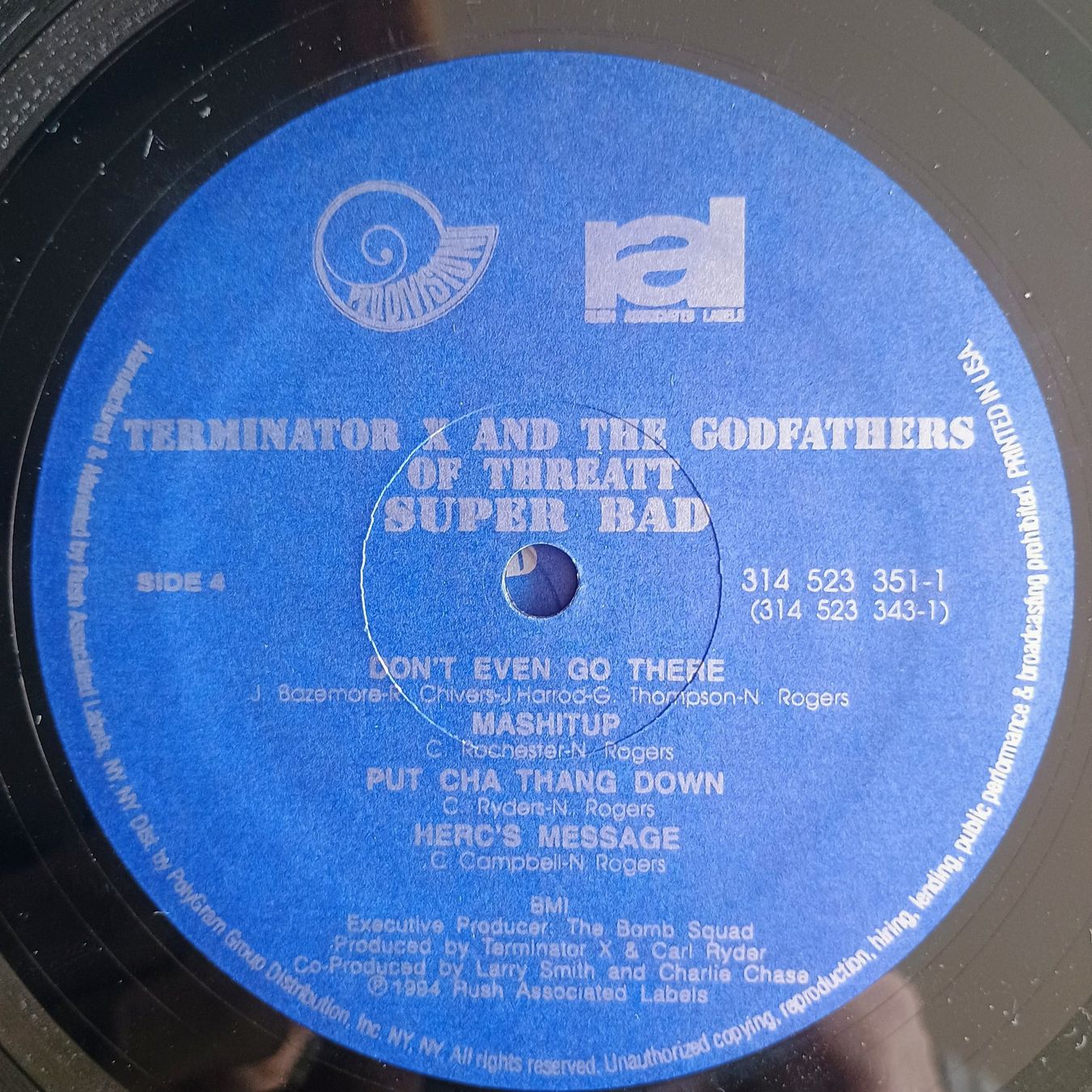 Dischi in vinile: Terminator X - Super Bad 2xLP US-1994 VG+/G+ – Usato da münchenstein venduto da karl_heinz_krasser 5
