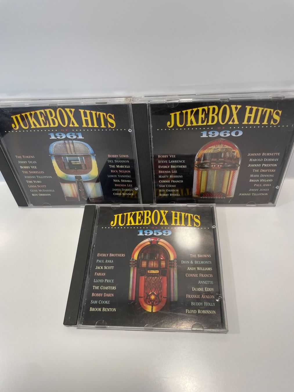 CD: Great Concertos 10 CD's und Jukebox Hits 9 CD's – Usato da Zürich venduto da TTLM 3