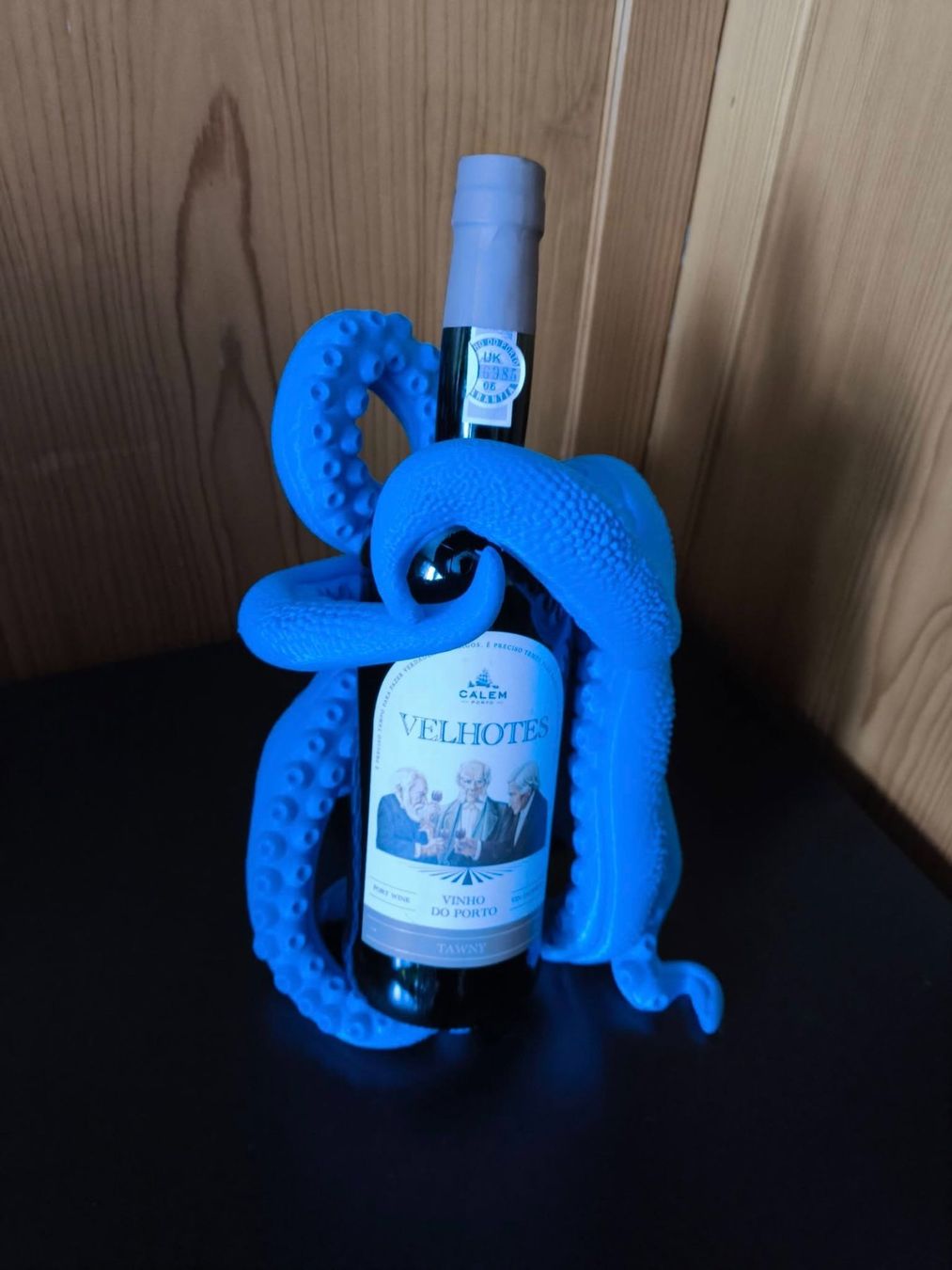 Alle Dekorationen: BORDEAUX, THE OCTOPUS - grosses Weinhalter – Neu (gemäss Beschreibung) aus Wassen UR von EngDinis 1