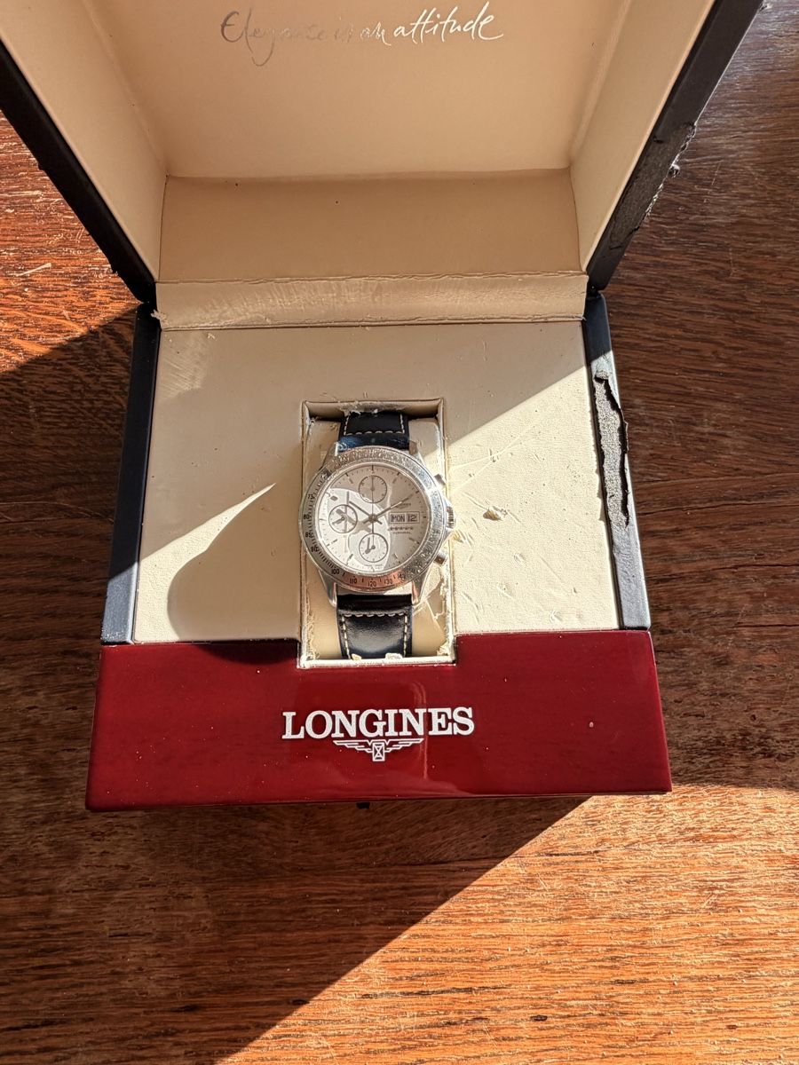 Longines Orologi: Longines admiral chronographe révisé NOS – Usato da Cornol venduto da swi_bv2w