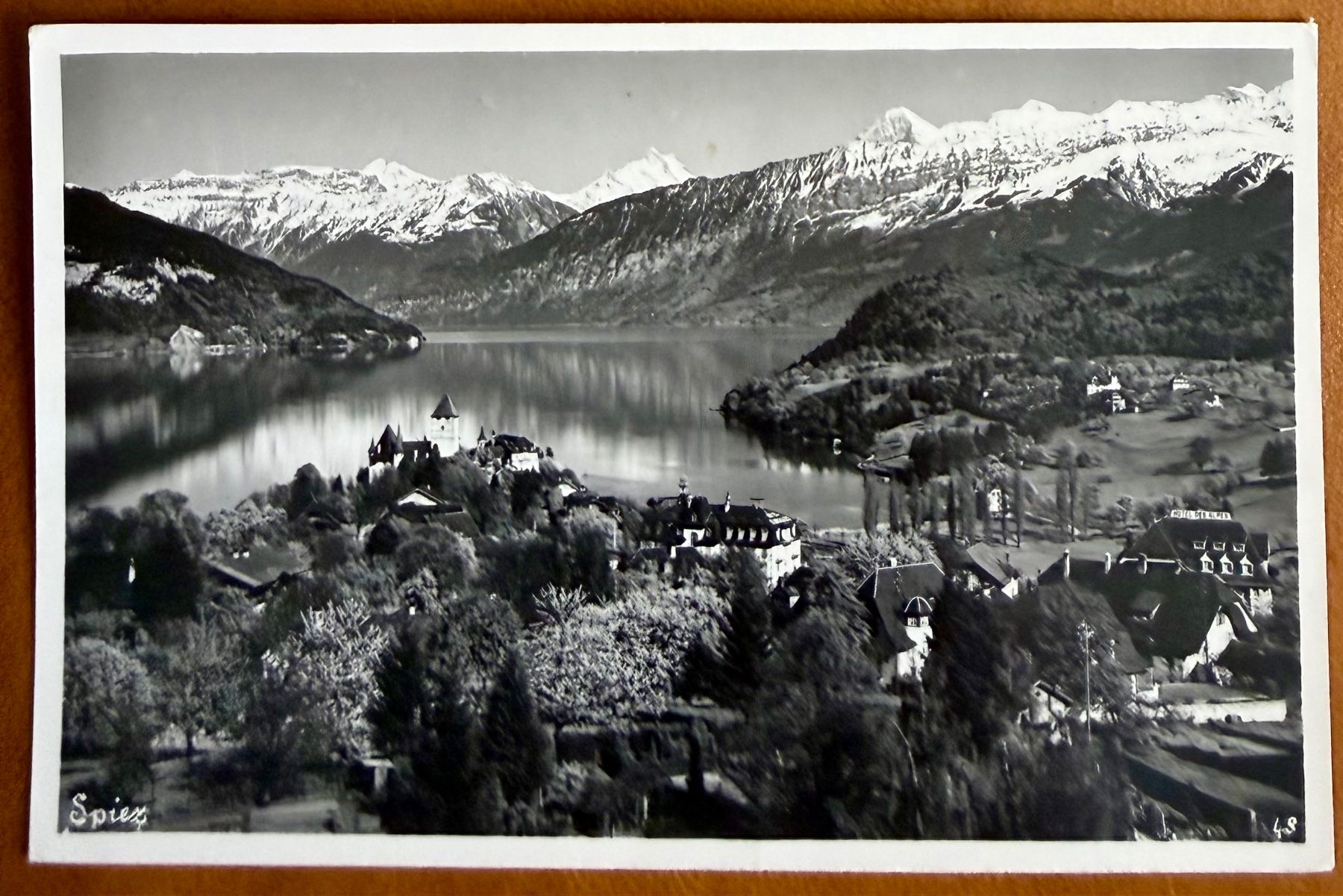 Cartoline postali: Spiez - AK – Usato da Lutry venduto da Ediego