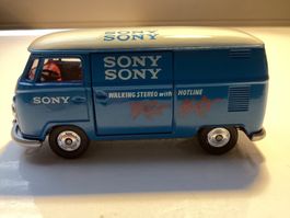Modellauto "VW BUS T1 SONY WALKING STEREO“ Tomica Japan NEU!