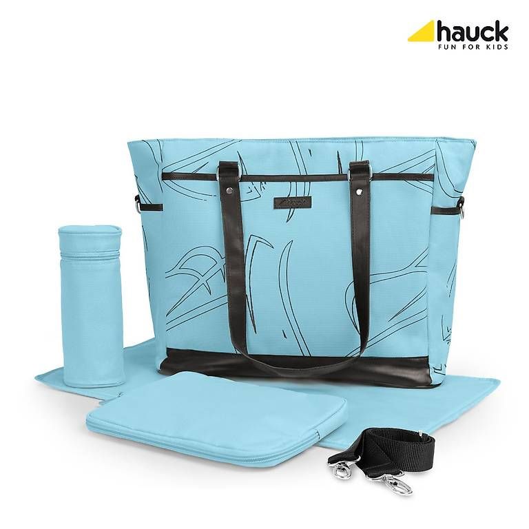 Taschen für Damen: Trendige Wickeltasche "Sammy Bag" blau – Gebraucht aus Bischofszell von ewa-shop