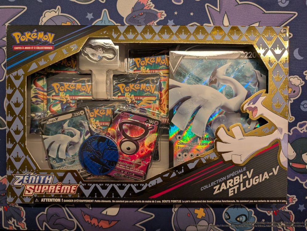 Coffret Lugia Zenith Supreme