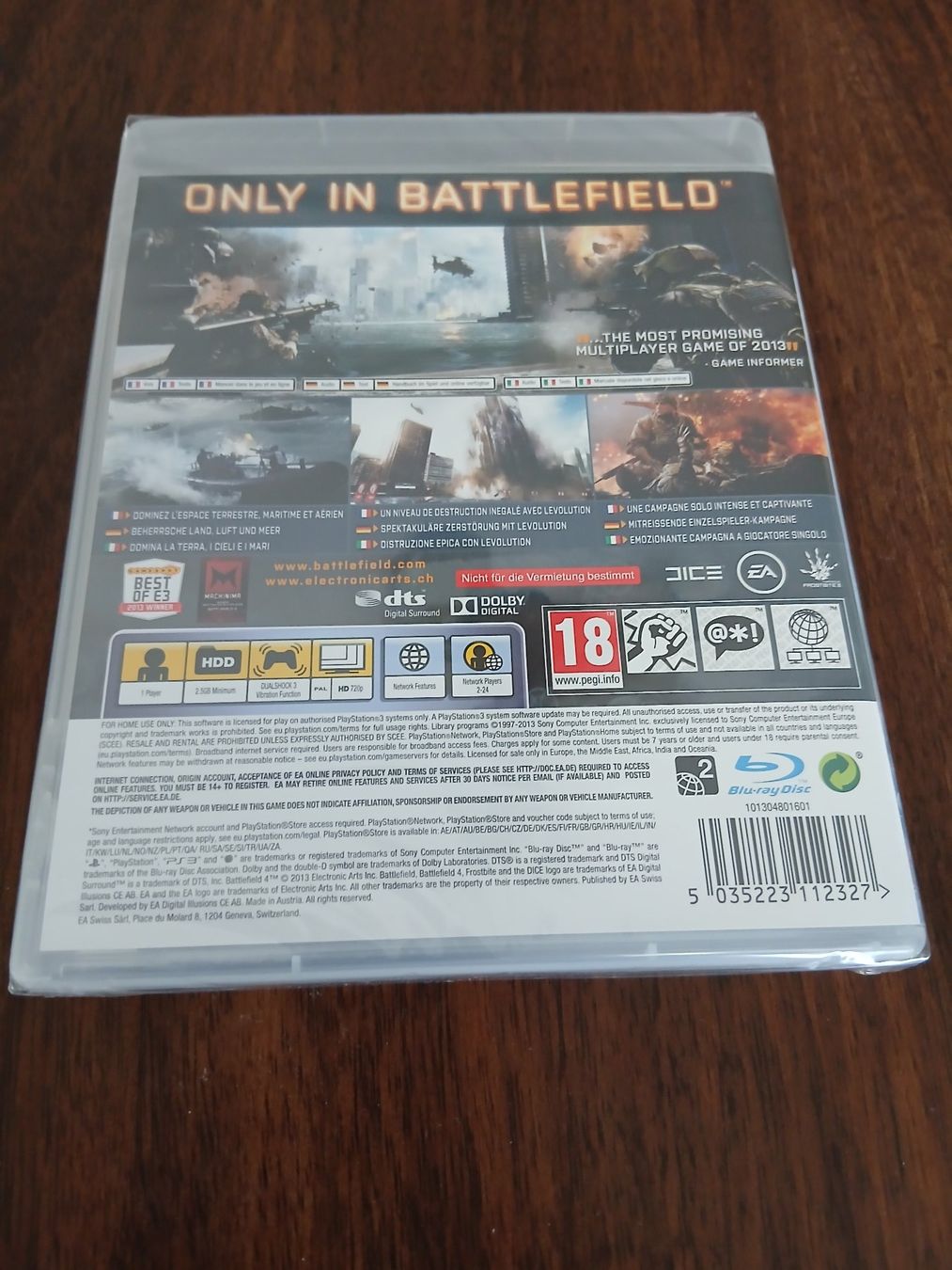 Giochi: Battlefield 4 - PS3 - NEU&OVP – Nuovo e nell'imballaggio originale da Pfungen venduto da Himbogame 1