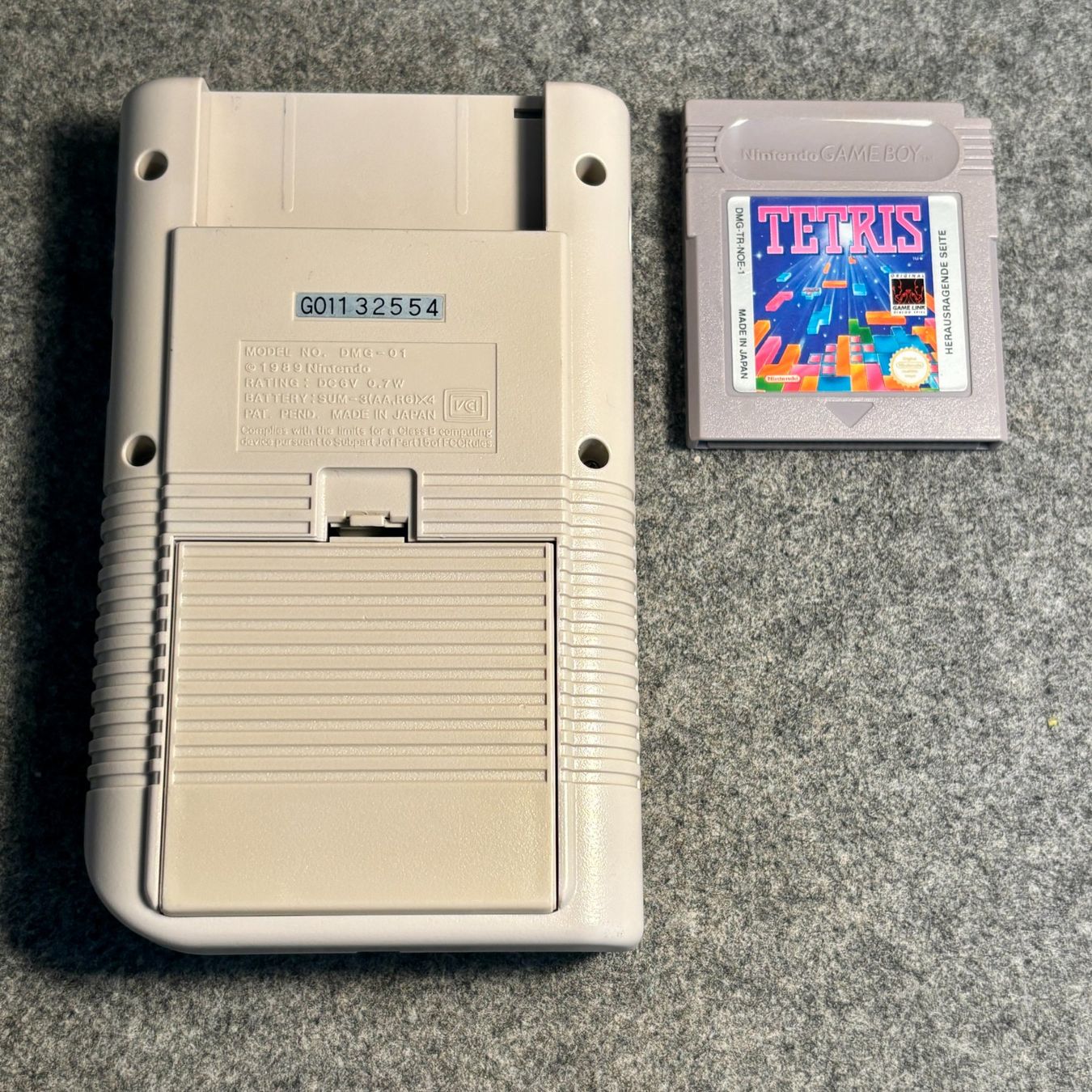 Nintendo Konsolen: GameBoy Classic DMG-01 Konsole + Tetris Original – Gebraucht aus Mollis von GamingCorner 1