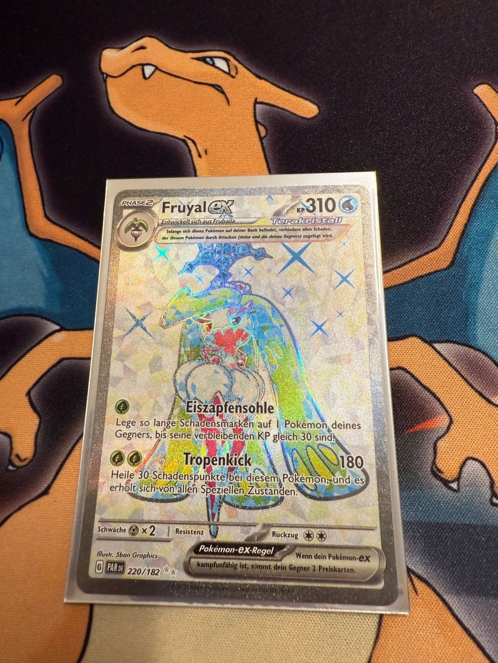 Pokémon Carte collezionabili: Fruyal ex (PAR 220) - Paradoxrift – Nuovo (secondo la descrizione) da Bülach venduto da Pfrenzel