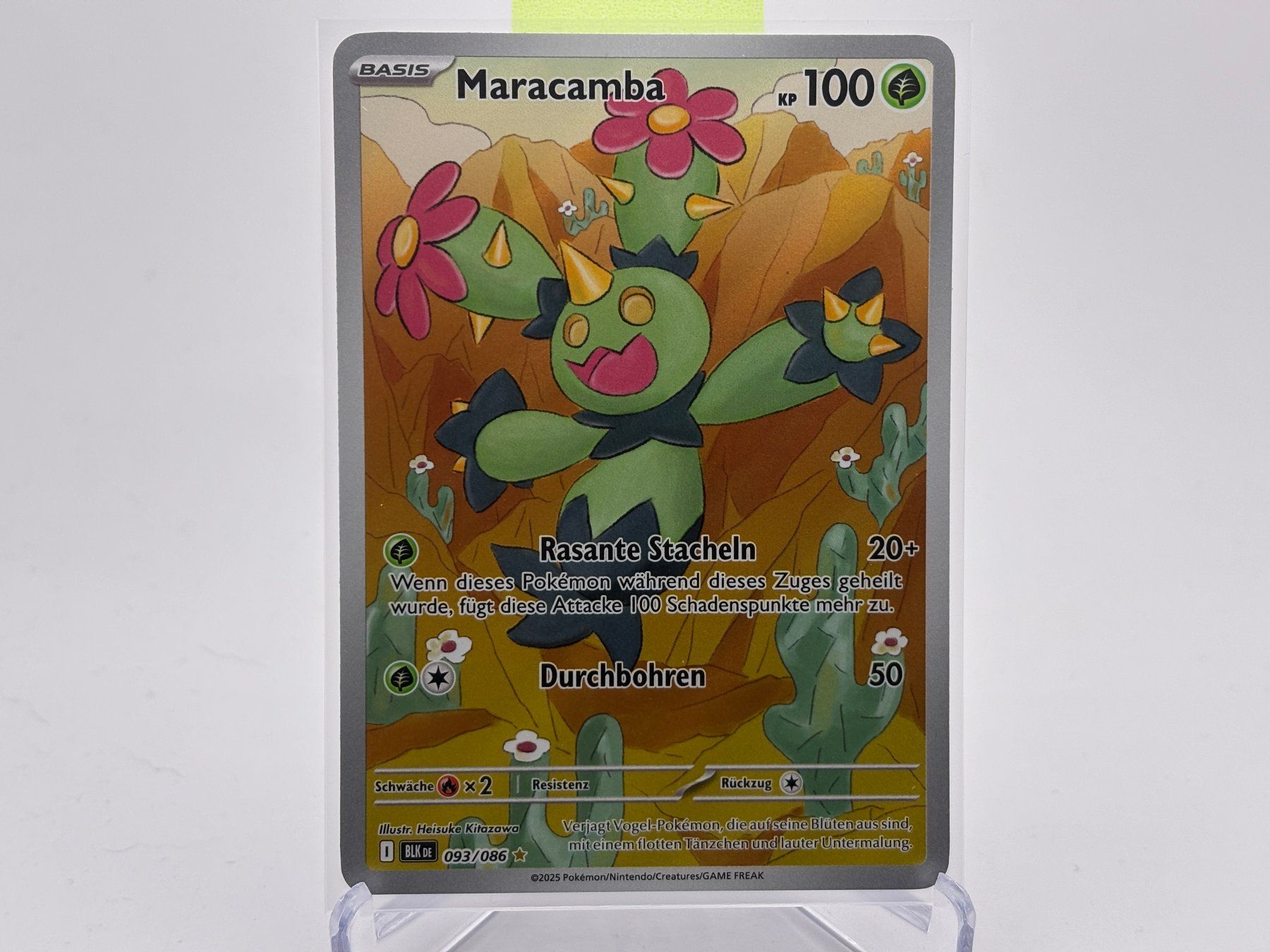 Pokémon Carte collezionabili: Schwarze Blitze - Maracamba  (BLK 93) - DE – Nuovo (secondo la descrizione) da Allschwil venduto da Bullach