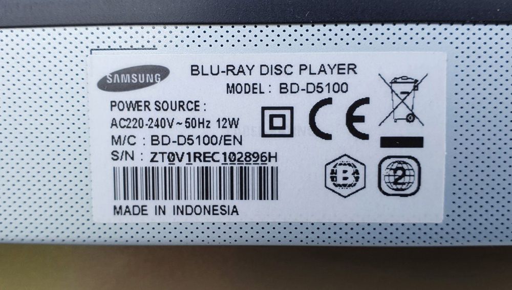 Samsung BluRay Disc Player BDD5100 Kaufen auf Ricardo