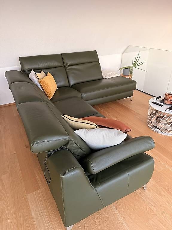 Musterring Divani: Ledersofa mit Relaxfunktion - Musterring 9110 – Usato da Uster venduto da jas_bgh6 2