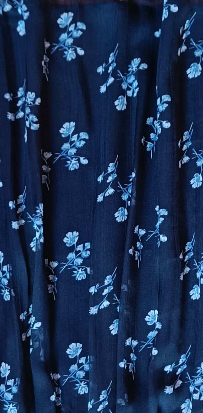 Gonne: Rock  kurz blumenmuster dunkelblau Grösse 38  – Nuovo (secondo la descrizione) da Elsau venduto da lod_7hln 1