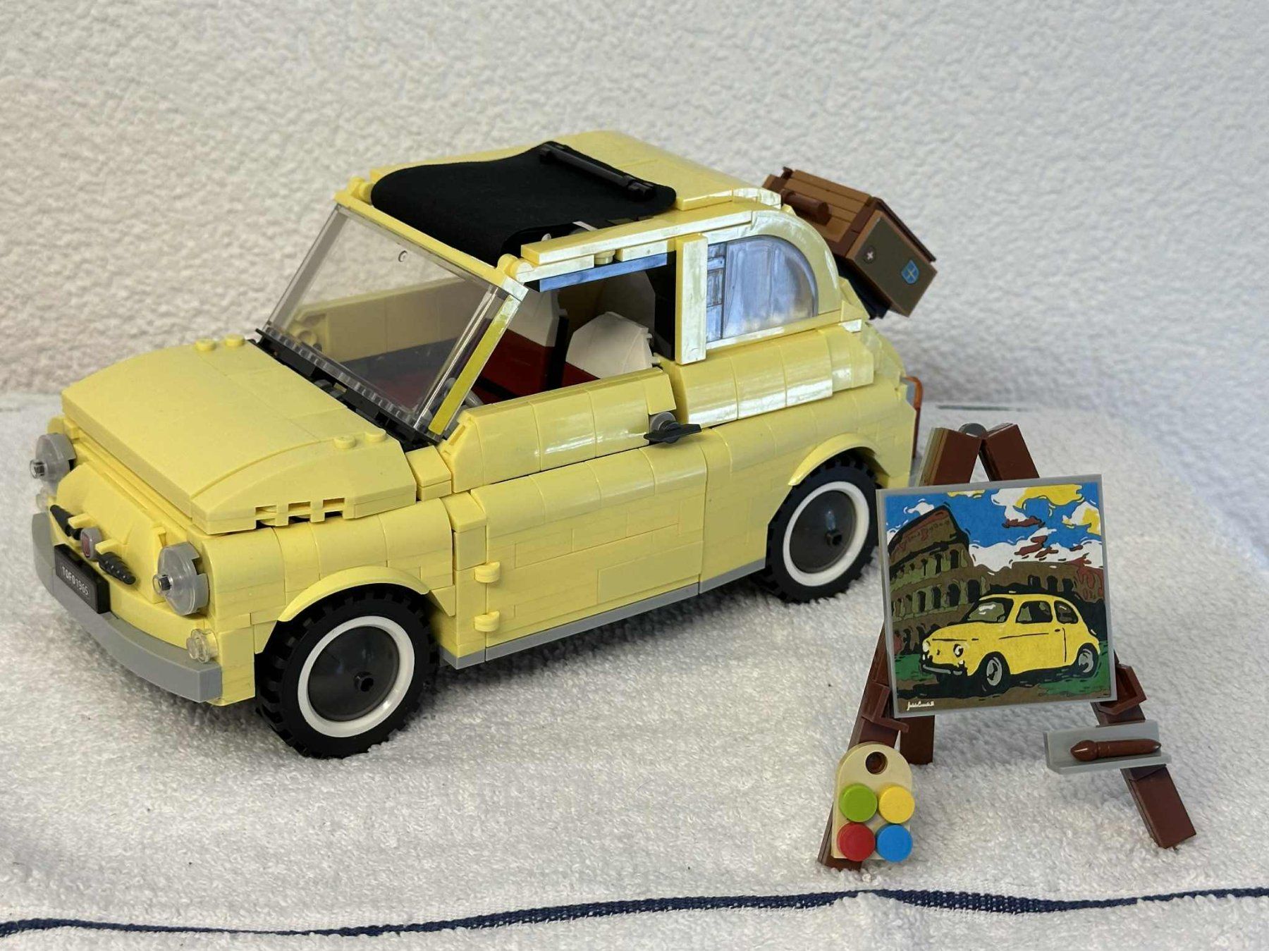 Baukästen: Fiat 500 Lego Kopie – Gebraucht aus Ried-Brig von V8_Andy