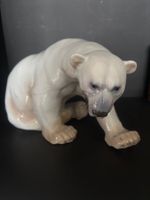 GROSSE EISBÄR SKULPTUR VON Bing & Gröndahl B&G PORZELLAN