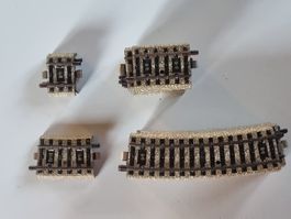 Rails Märklin 2x5102, 2x5108, 1x5110,  6x5201, 3x5205