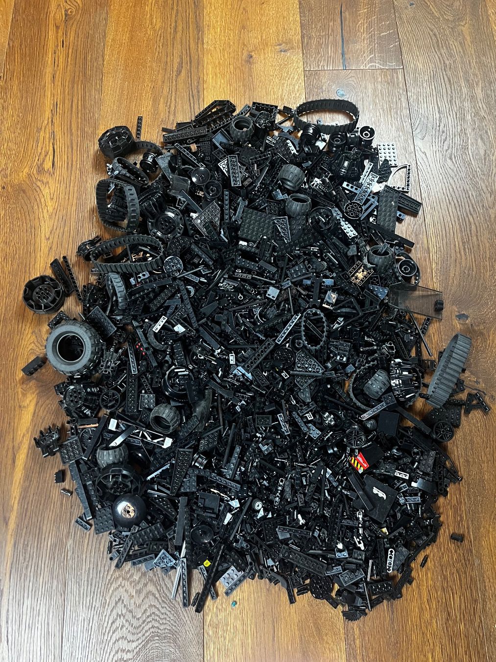 Lego Giocattoli: Lego 1kg Diverse schwarze Teile – Usato da lindau venduto da Technick