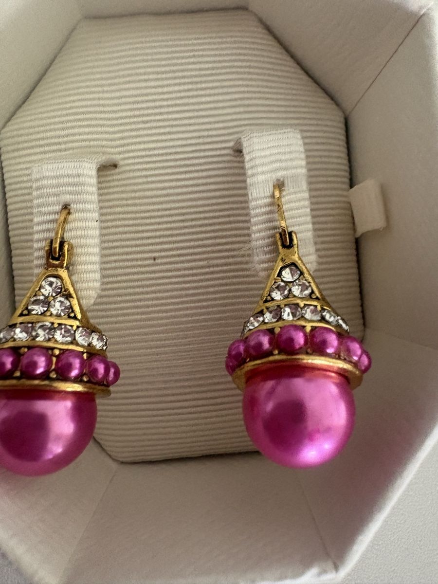 Orecchini pendenti & Orecchini a lobo: Perlenohrringe pink , NEU – Nuovo (secondo la descrizione) da Obbürgen venduto da bugi6868 3