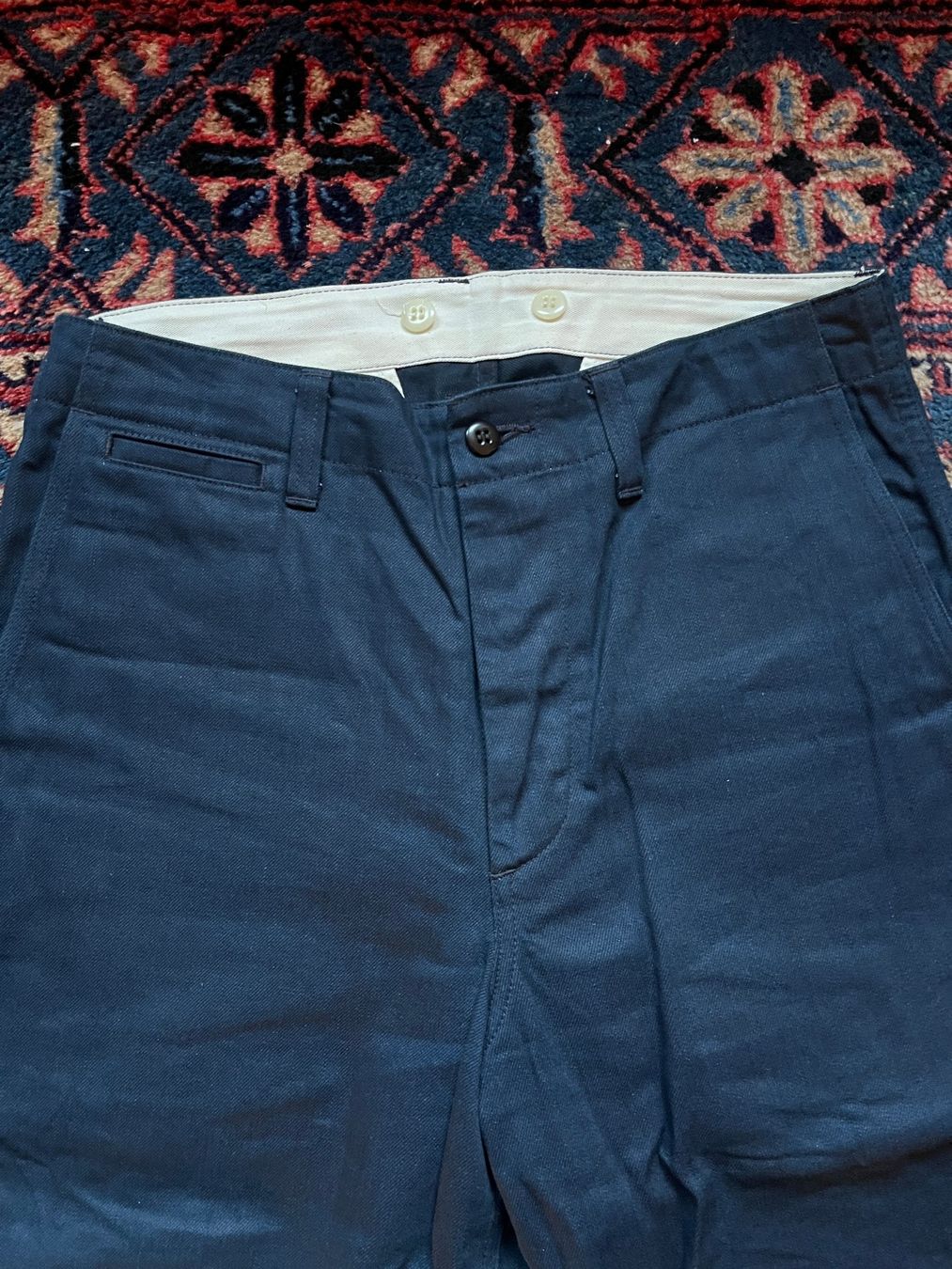 Pantaloni: At Last & Co, Indigo Chino, Grösse 32 – Usato da Zürich venduto da Adelmax 2