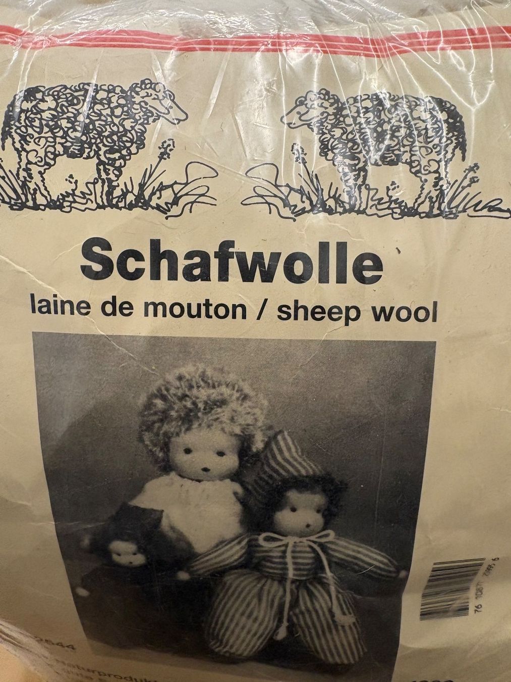 Laine: Glorex - Schafwolle, 1 kg – Neuf avec emballage d'origine à Pratteln par sLaedeliBB 2