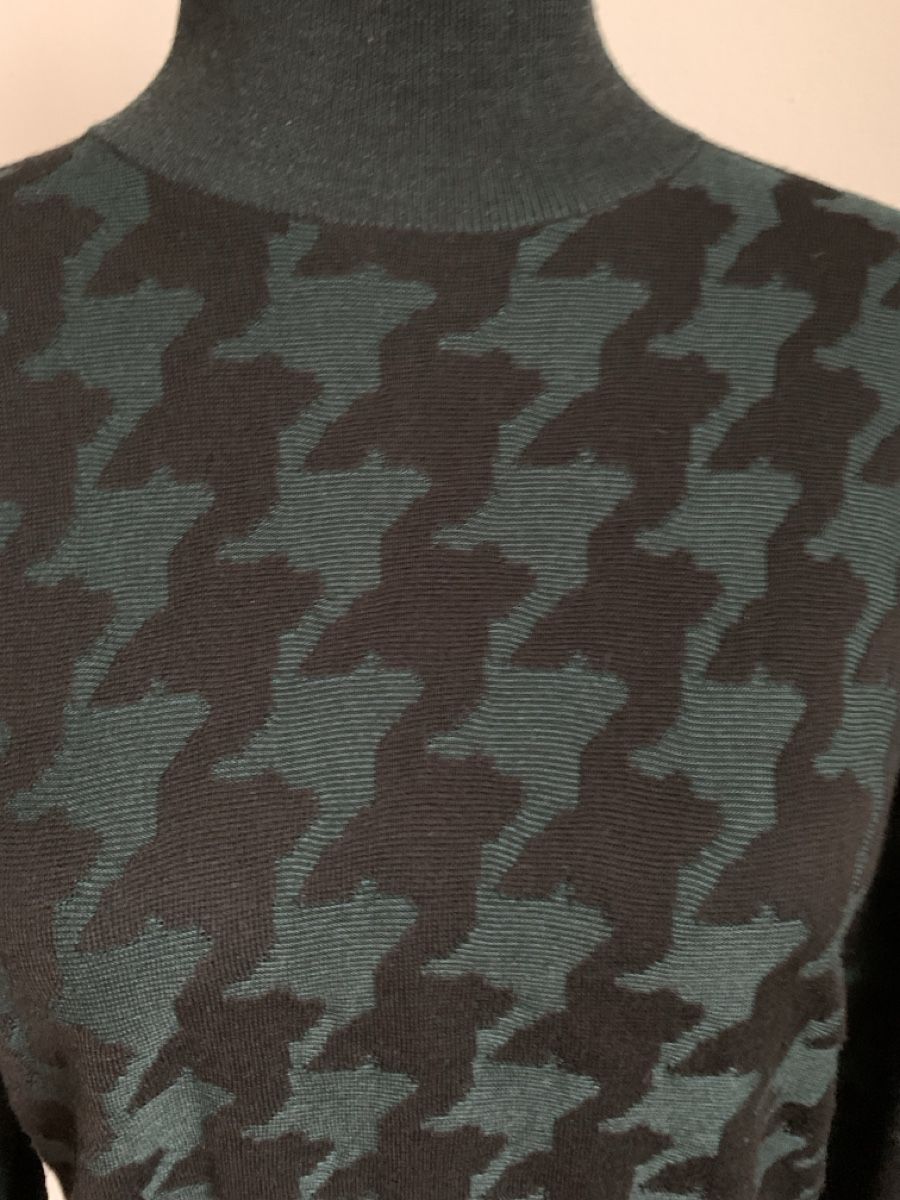 Akris Maglioni & Felpe: AKRIS: Exklusiver Wollpullover in grün/schwarz, 38 – Nuovo (secondo la descrizione) da Luzern venduto da paulablue 5