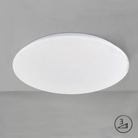 LED Deckenleuchte, Weiss, 30 cm Ø