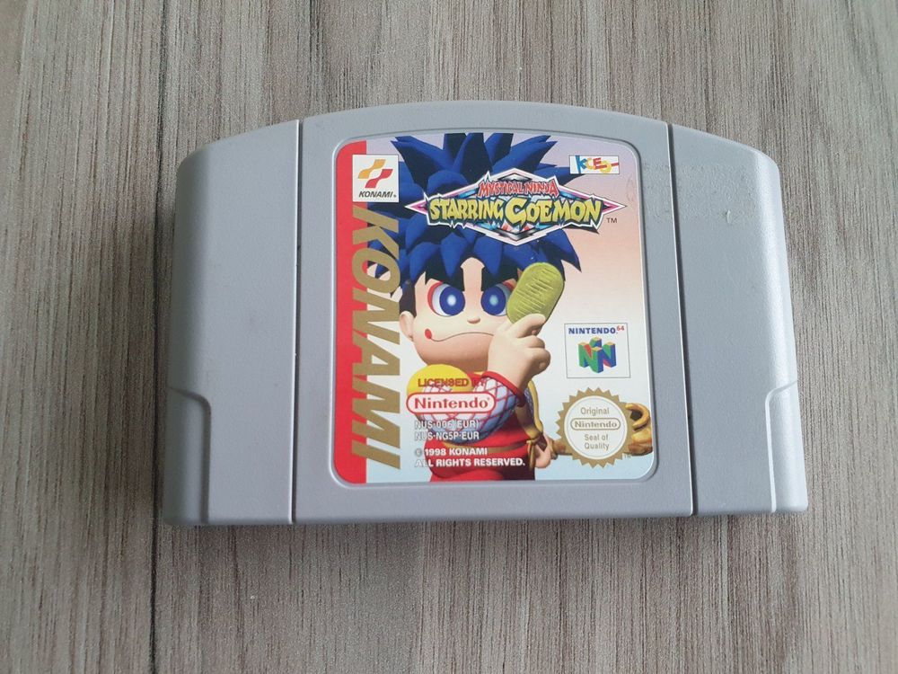 Mystical Ninja Starring Goemon für Nintendo 64 - Abenteuer, Herausgeber