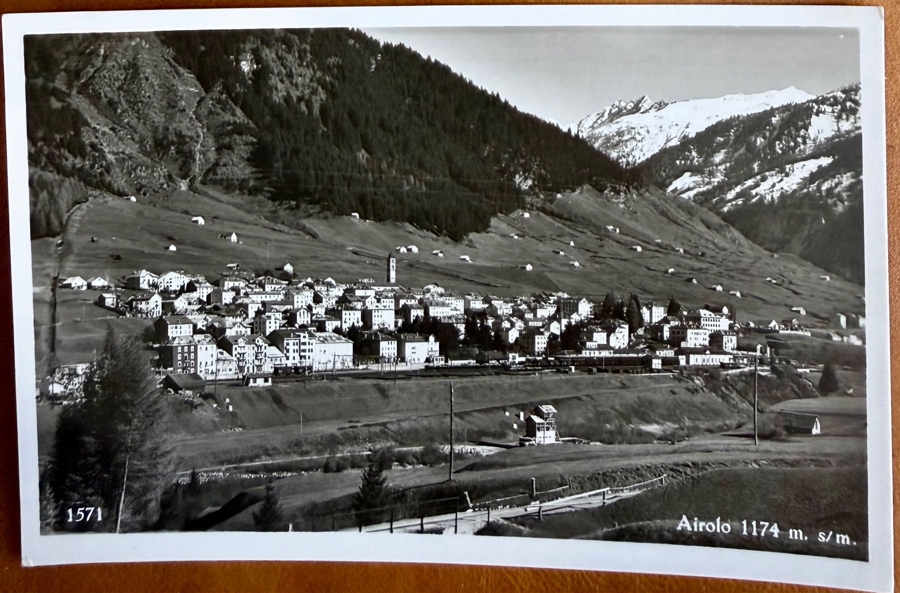 Cartoline postali: Airolo - Panorama - Belle carte ancienne – Usato da Lutry venduto da Ediego