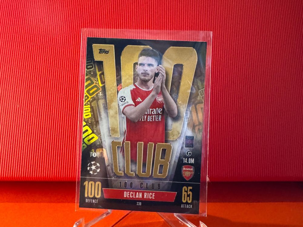 Topps Match Attax Extra 24/25 - 100 Club - D. Rice 1