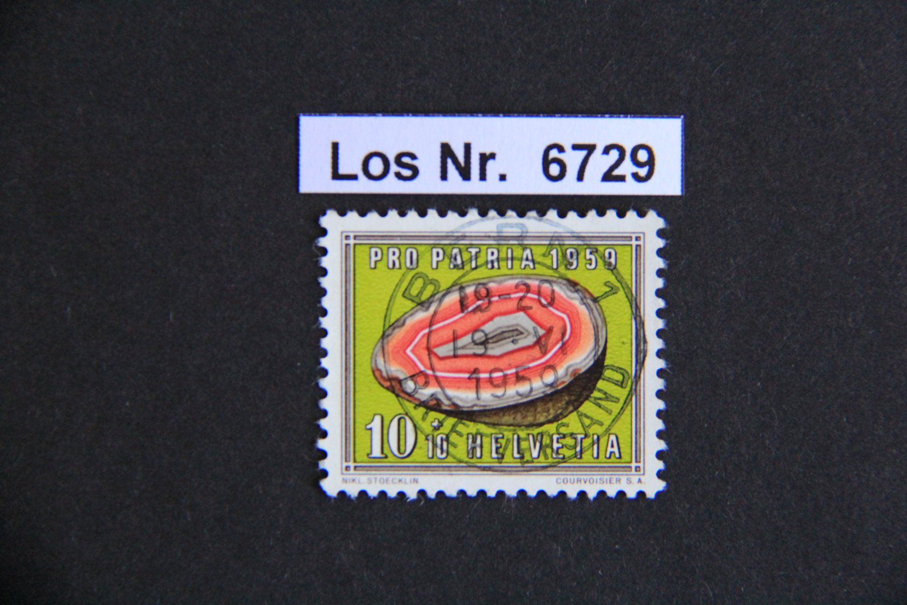 Tous les timbres: PP 1959 sauberer Vollstempel                        Los 6729 – D'occasion à Volken par jukon65