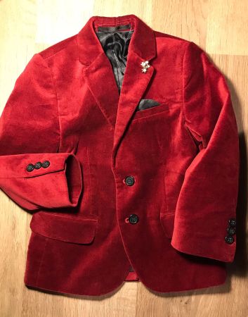 Blazer aus Samt Kinder H&M Gr. 104(3-4Y)