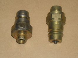 2 Stk. Hydraulik-Schnellkupplung - John Deere