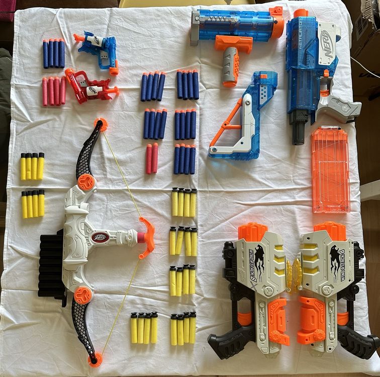 Nerf Gun Rare Retaliator Ice Mit Air Zoomer Guns Kaufen Auf Ricardo