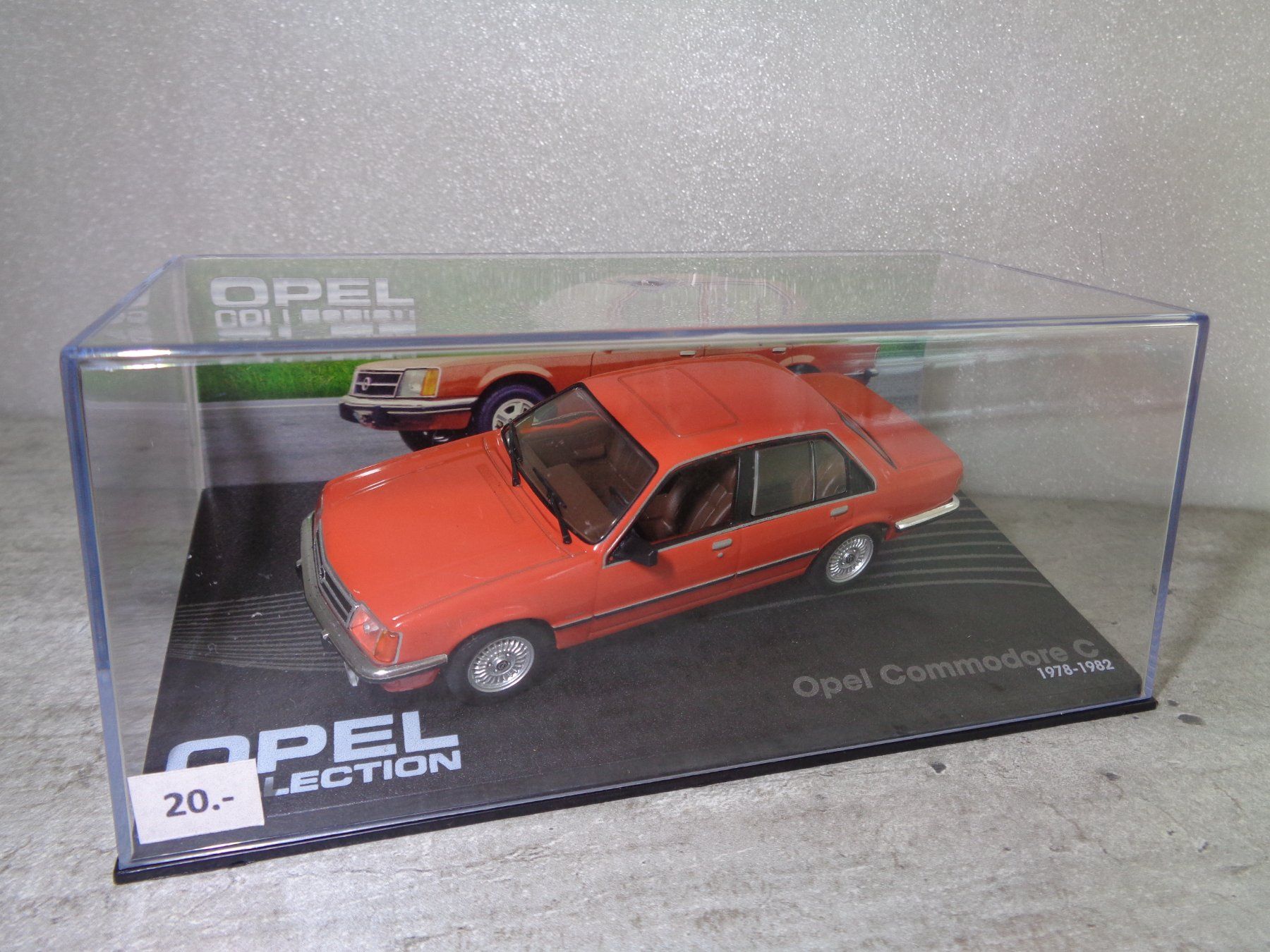 Opel Modellautos: Altaya 1:43 Classic Car Opel Commodore C 1978 - 1982 – Neu und originalverpackt aus Reconvilier von rallycar
