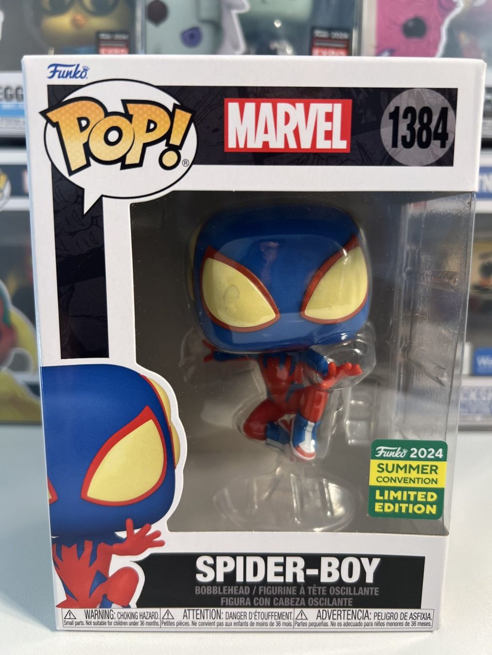 Funko Figurines: Funko POP! Marvel Spider-Man Spider-Boy Edition Limitée – Neuf avec emballage d'origine à Le Mouret par perfectbijou