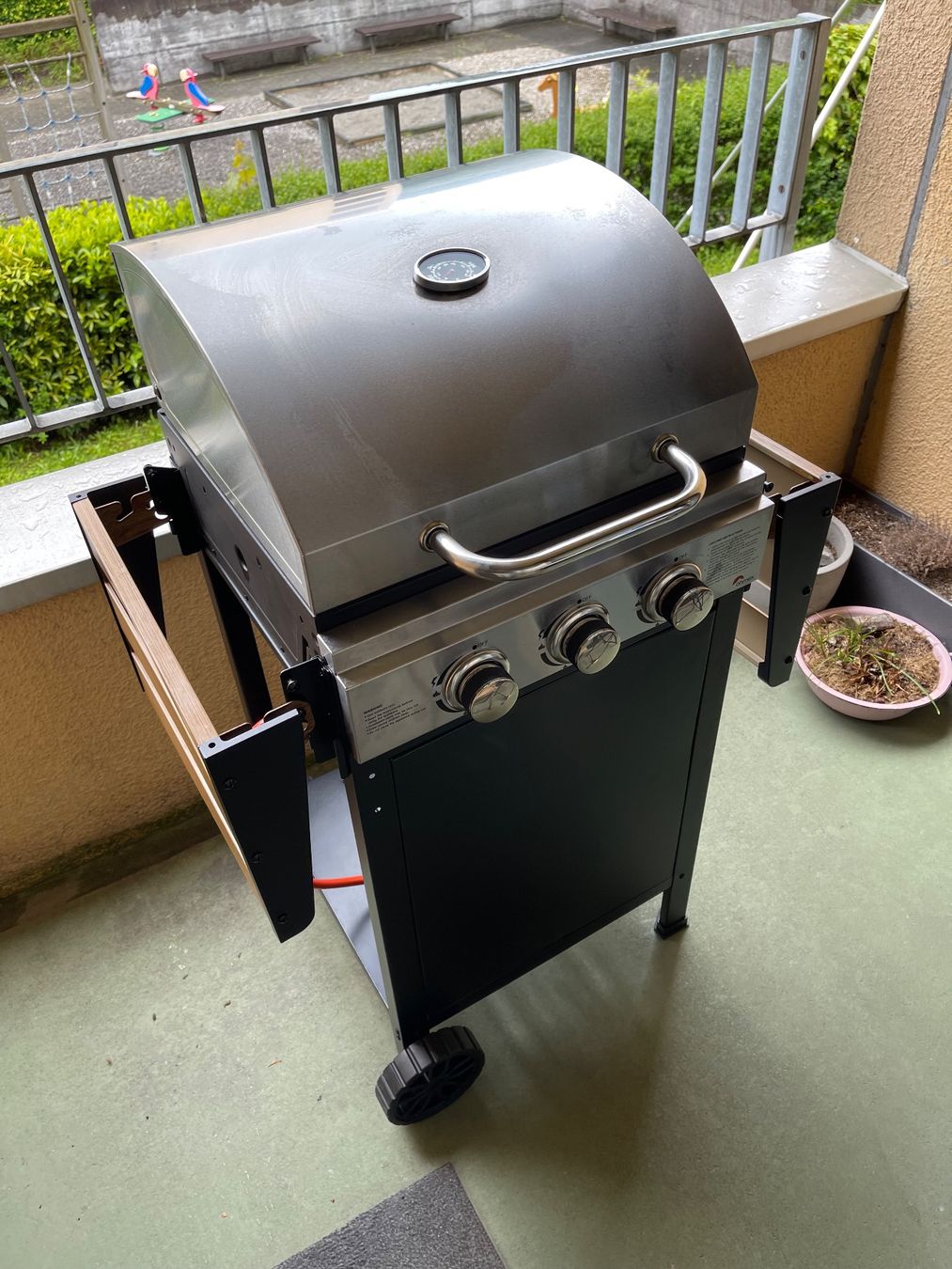 Griglie: Gasgrill Ohmex BBQ-3232 mit Schutzhülle – Usato da Kriens venduto da jon_k2nw 2