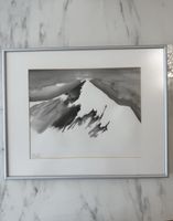 Encre de Chine Montagne - Marie-Pierre Maurer - Cadre