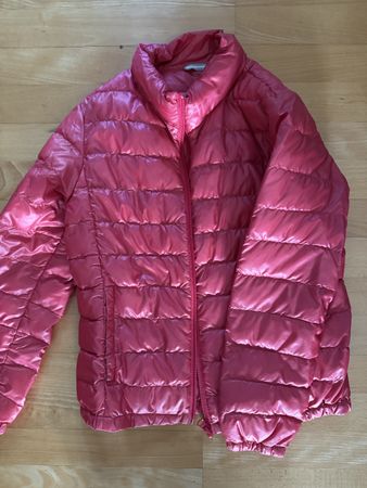 Uniqlo Daunenjacke leicht pink Gr. 140guter Zustand