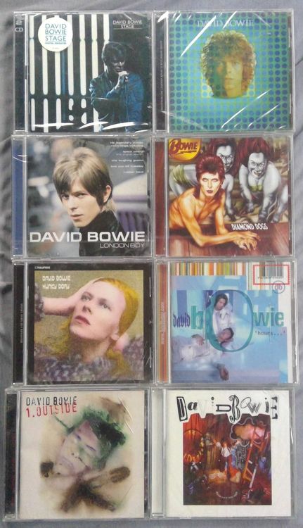 David Bowie - 8 CD's Neufs. (Neu und originalverpackt) in Onex für CHF ...