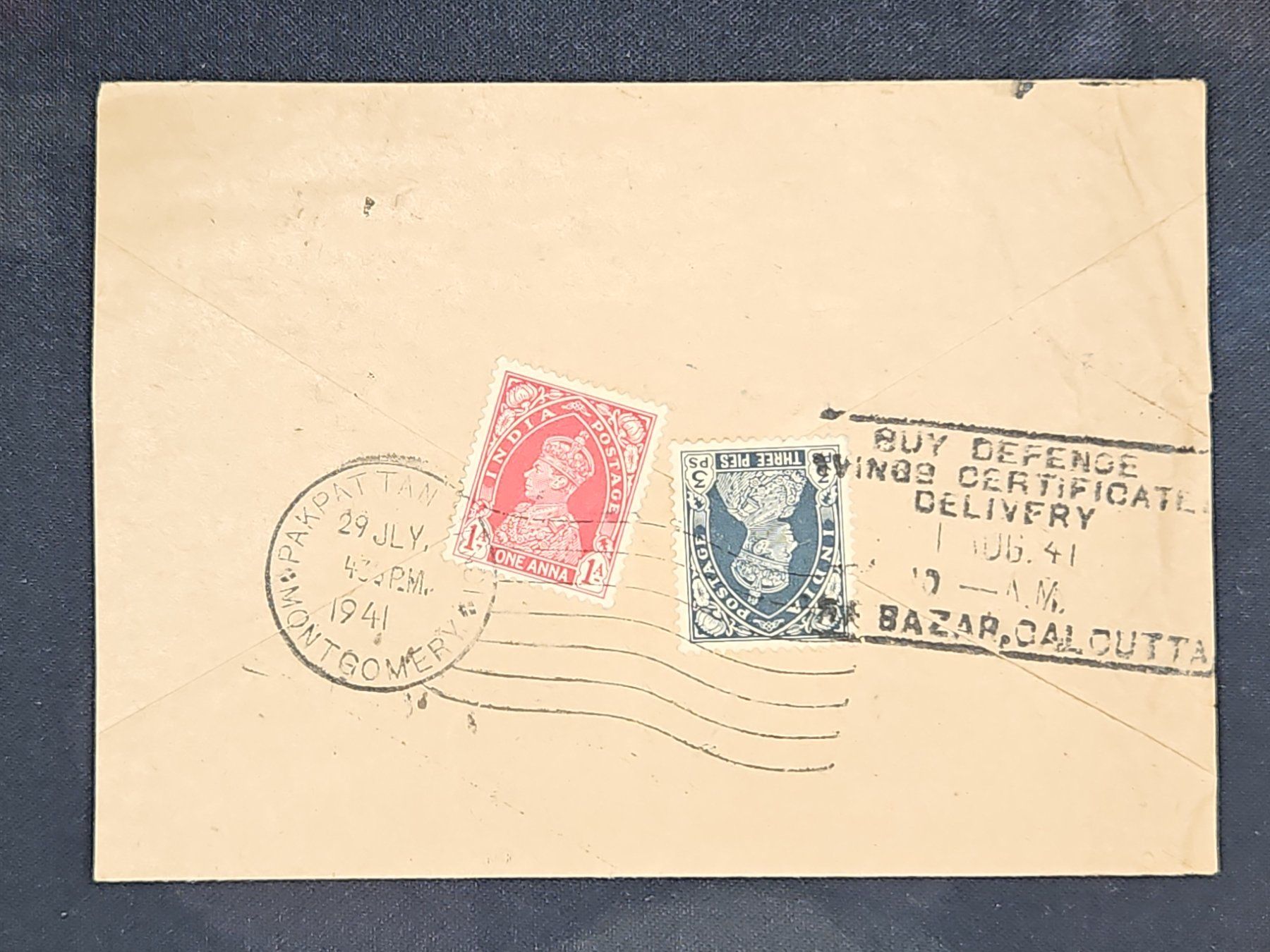 Tutti i francobolli: CL25 Enveloppe + Timbre Inde 1941 – Usato da Cousset venduto da Patrick_Collections