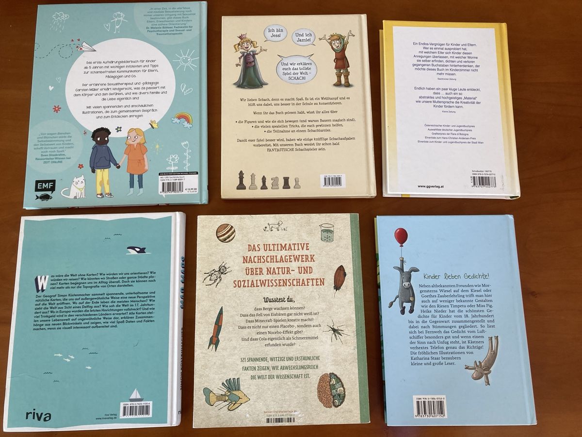 Libri: 6 tolle Kinderbücher – Usato da Winterthur venduto da niemim 1