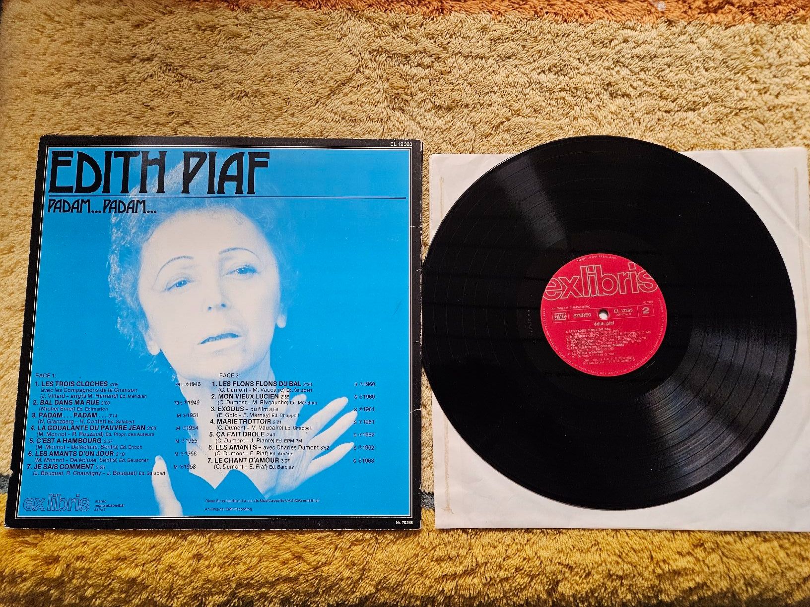 Dischi in vinile: Edith Piaf Schallplatte Lp - Padam...Padam.... – Nuovo (secondo la descrizione) da Lyss venduto da Alexine 1