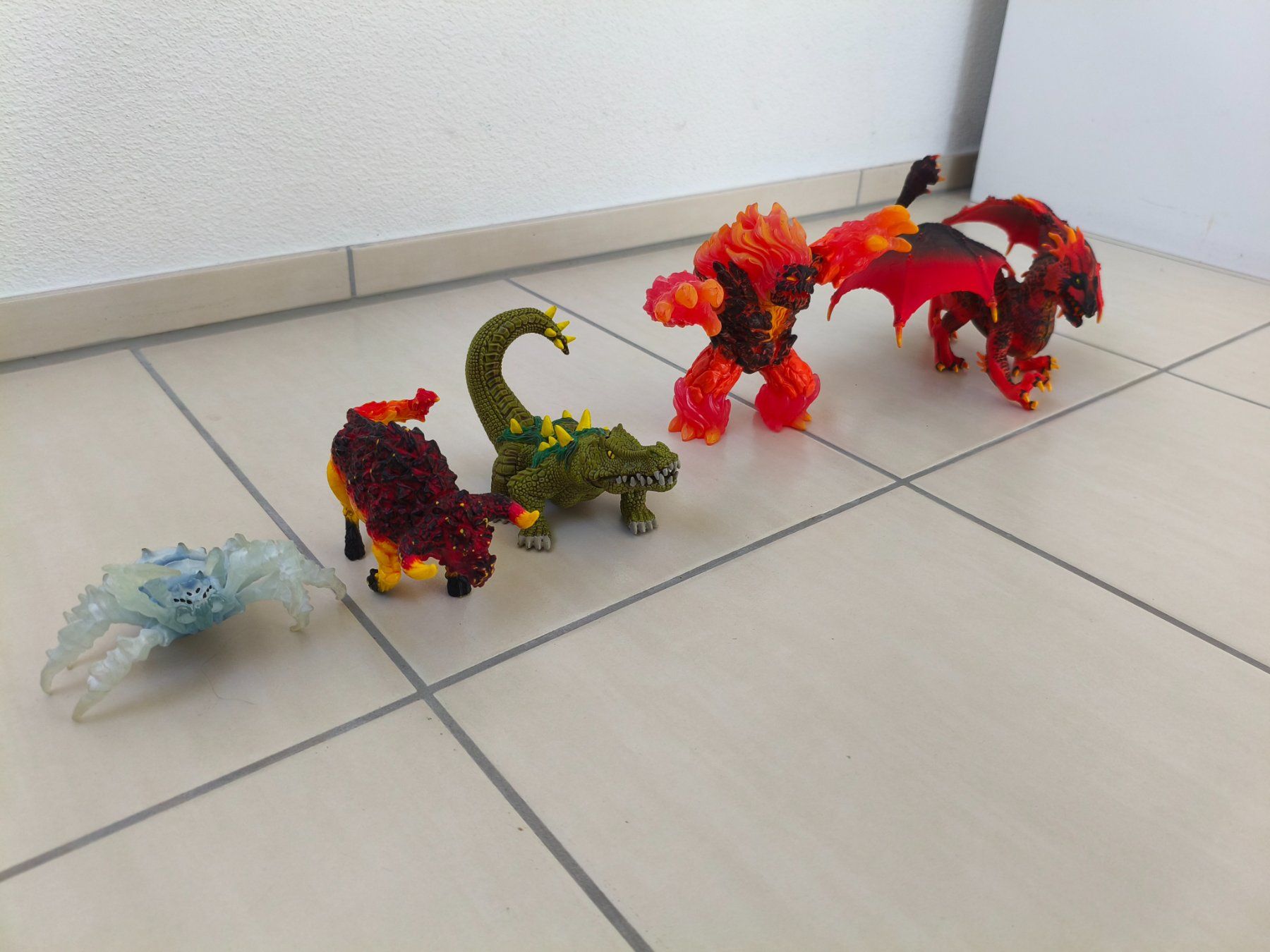 Schleich Giocattoli: Schleich Eldrador Creatures Set 5 Figuren - guter Zustand – Usato da Sursee venduto da benzo02 1