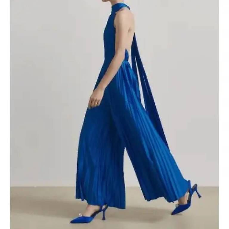 Massimo Dutti Tute: Tuta blu di seta Massimo Dutti Studio – Nuovo e nell'imballaggio originale da Lugano venduto da chi_7g6l