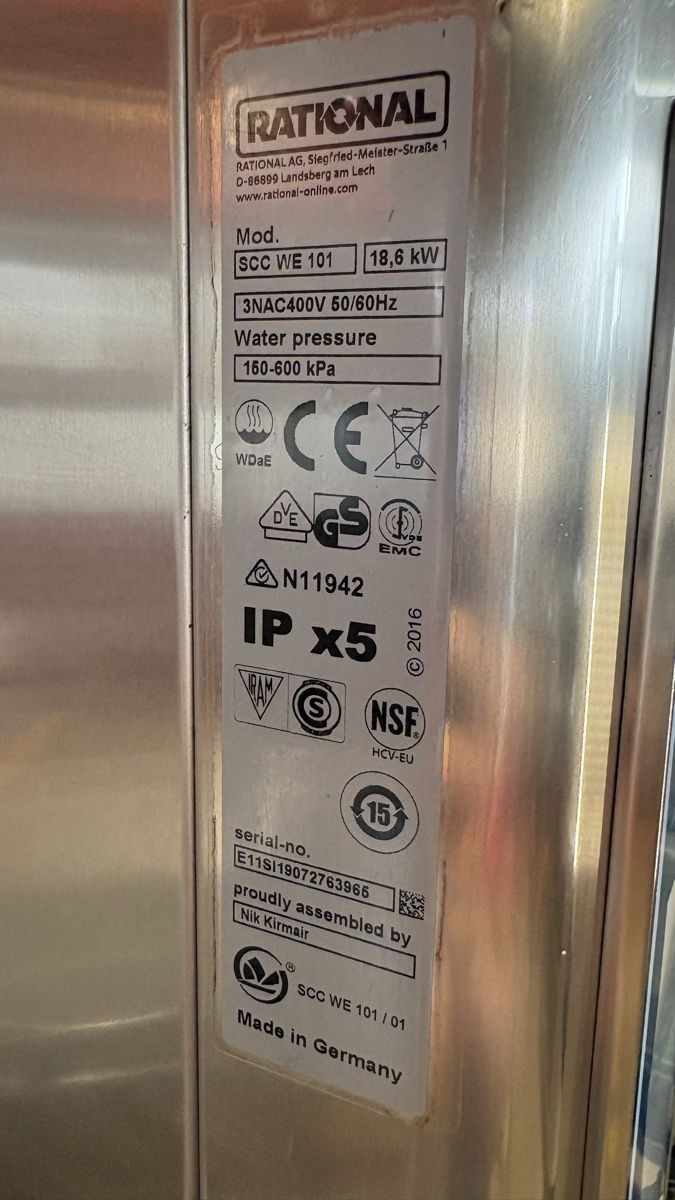Rational Backöfen: Rational kombisteamer SCC101  – Gebraucht aus Wohlen AG von Moh80 9