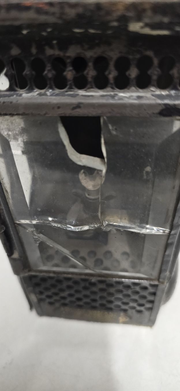 Lampade: Antik Laterne Lampe Robert Suter & Co. – Difettoso da Basel venduto da Jcva 6