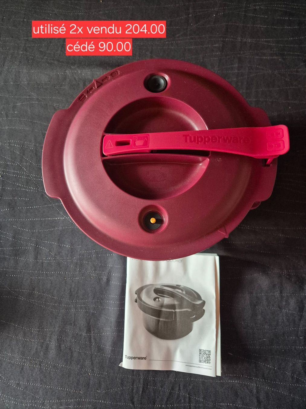 Pentole: Tupperware MicroCook 2L - Comme neuf! – Usato da Cossonay-Ville venduto da bricbroc
