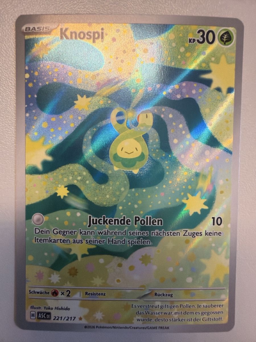 Pokémon Carte collezionabili: Knospi / Budew ASC 221 – Nuovo (secondo la descrizione) da Berneck venduto da boyakizzle
