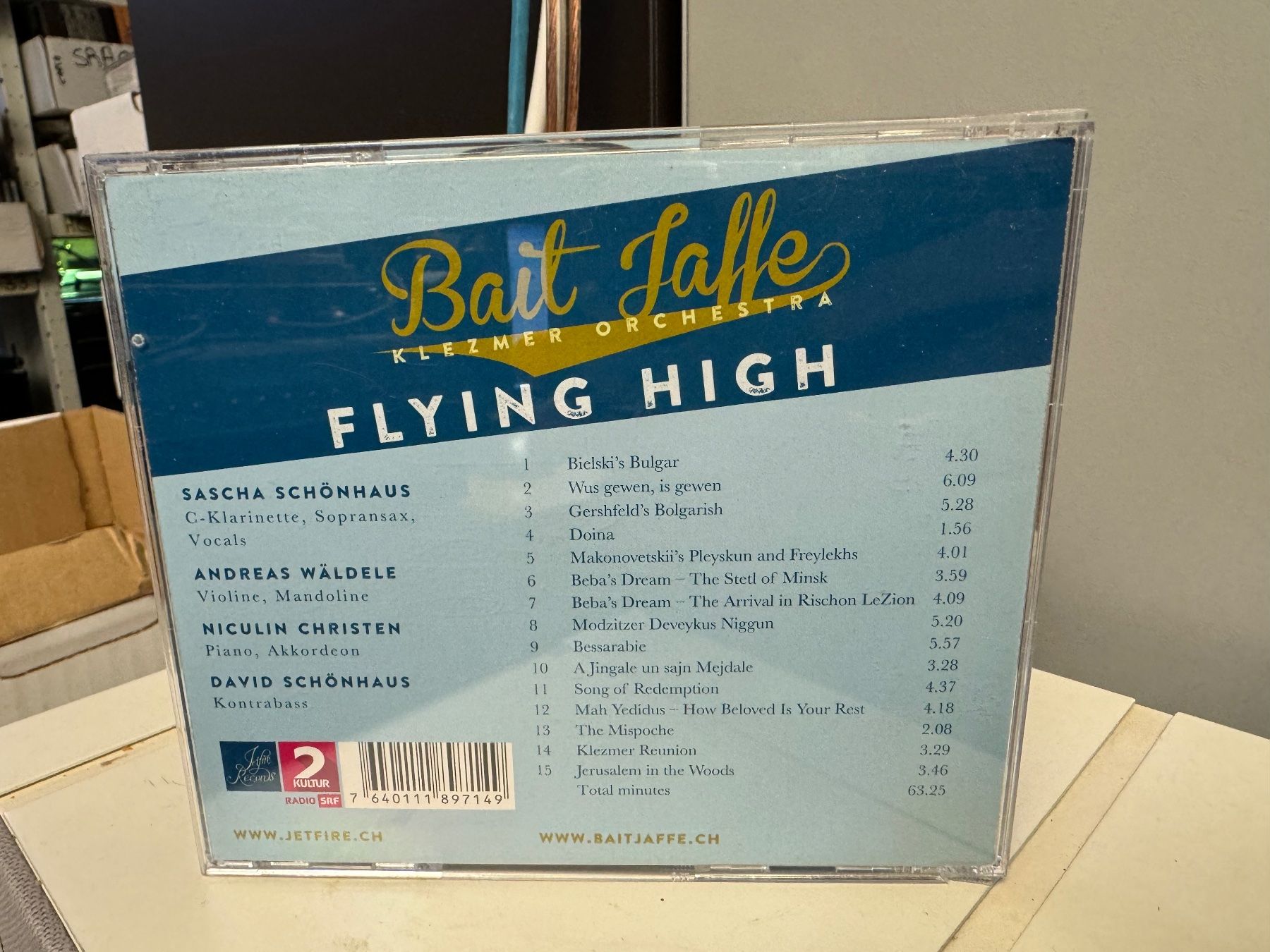 CDs: Bait Jaffe Klezmer Orchestra - Flying High - HA13A – Neu (gemäss Beschreibung) aus Küsnacht ZH von Jazztilldawn 1
