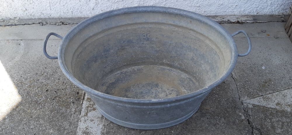 Metallwanne (Zuber) sehr guter Zustand! Nr.1 Kaufen auf Ricardo